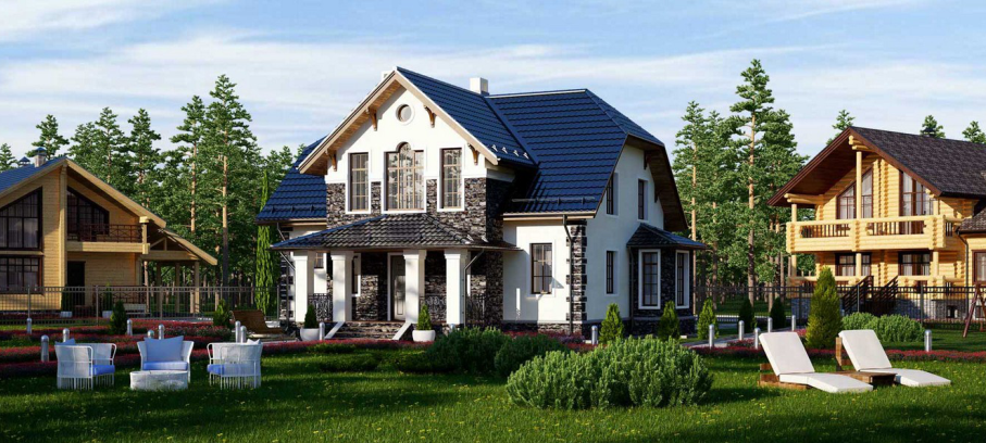СТРОИТЕЛЬСТВО КОТТЕДЖЕЙ